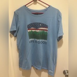 XL   Life is Good  Crusher tee worn once